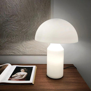 Hesrin Lampe de Table Artistique en Verre
