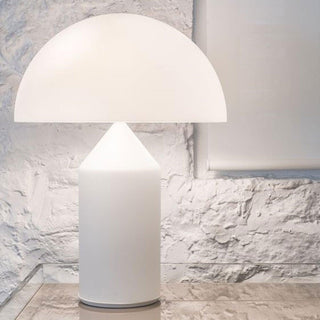 Hesrin Lampe de Table Artistique en Verre