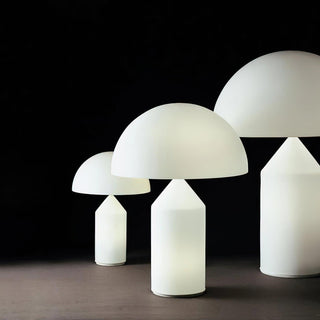 Hesrin Lampe de Table Artistique en Verre