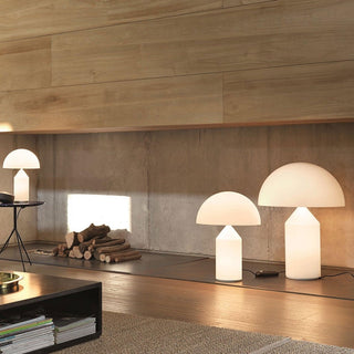 Hesrin Lampe de Table Artistique en Verre