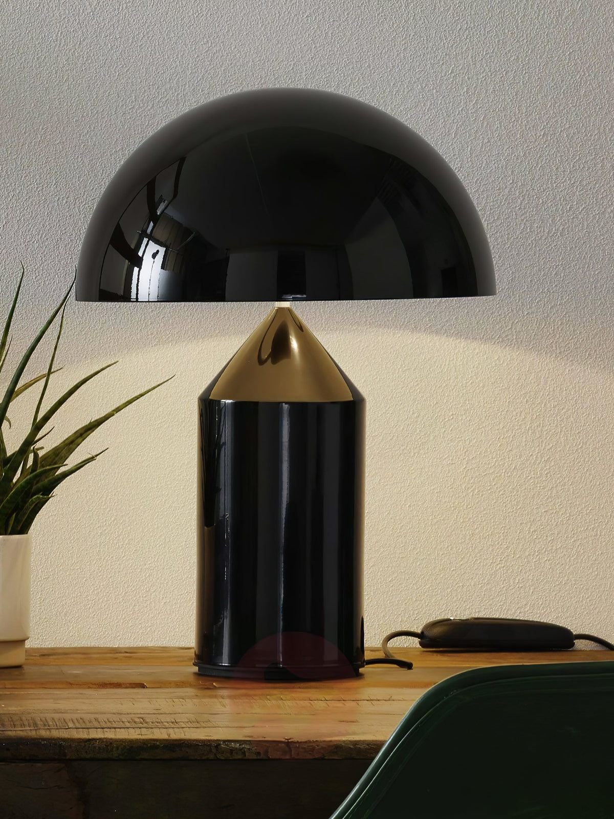 Selisina Lampe de Table Industrielle Minimaliste