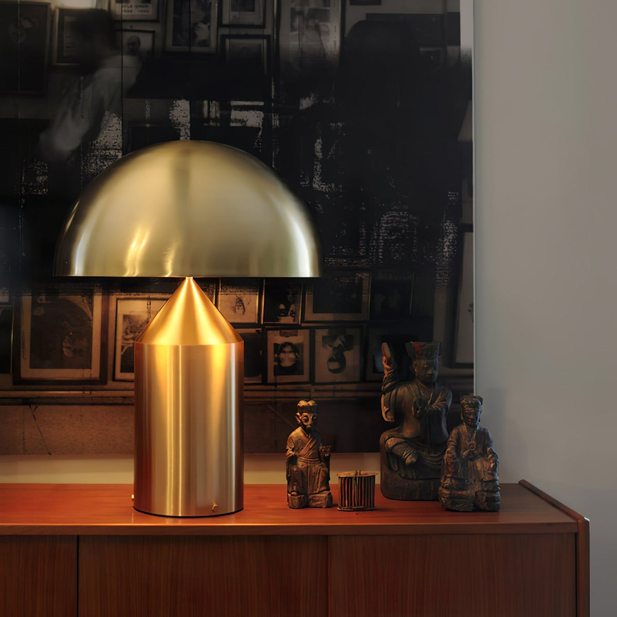 Selisina Lampe de Table Industrielle Minimaliste