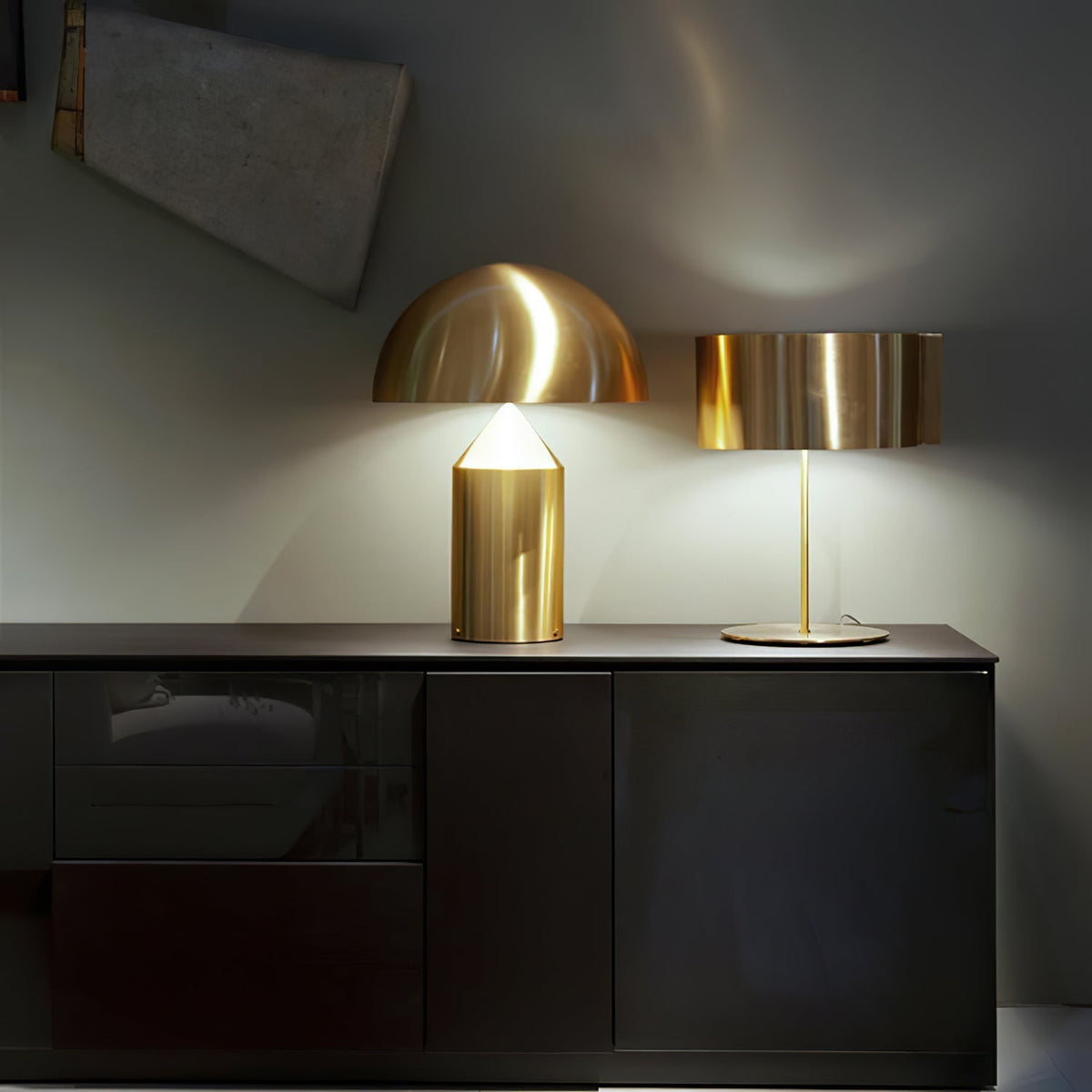 Selisina Lampe de Table Industrielle Minimaliste