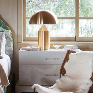 Selisina Lampe de Table Industrielle Minimaliste