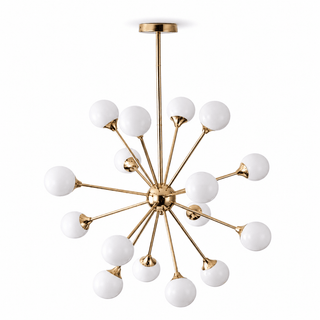 Atomic Sputnik Chandelier-Neutral Decor