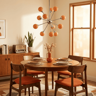 Atomic Sputnik Chandelier-Neutral Decor