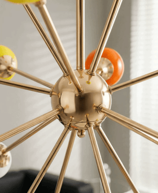 Atomic Sputnik Chandelier-Neutral Decor