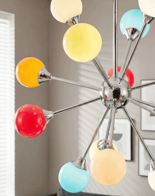 Atomic Sputnik Chandelier-Neutral Decor