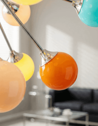 Atomic Sputnik Chandelier-Neutral Decor