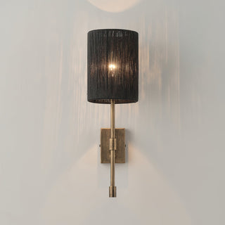 Eirikuvyo Moderne Minimaliste Métal Tissu Applique Murale
