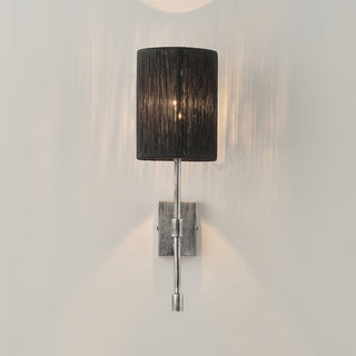 Eirikuvyo Moderne Minimaliste Métal Tissu Applique Murale
