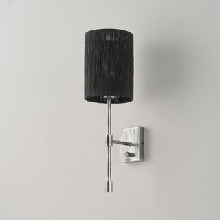 Eirikuvyo Moderne Minimaliste Métal Tissu Applique Murale