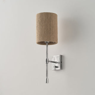 Eirikuvyo Moderne Minimaliste Métal Tissu Applique Murale