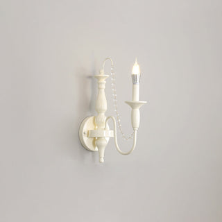 Jarnbruvys Traditionnel Bougie Métal Cristal Applique Murale