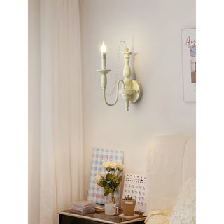 Jarnbruvys Traditionnel Bougie Métal Cristal Applique Murale