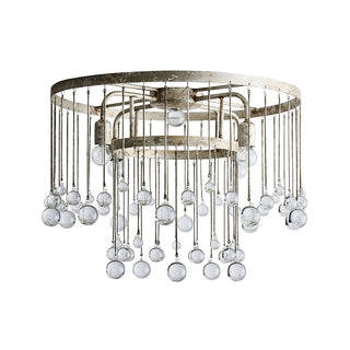 Fljotuvyo Postmodern Luxe Laiton Cristal Montage Encastré Plafonnier