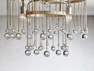 Fljotuvyo Postmodern Luxe Laiton Cristal Montage Encastré Plafonnier
