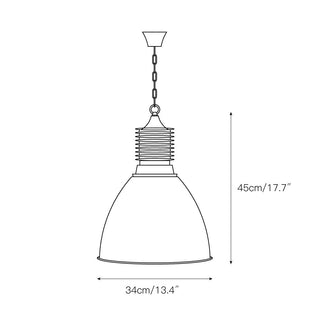 Kvennuvys Moderne Minimaliste Métal Suspension