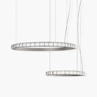 Avzorion Moderne Minimaliste Anneau Verre Lustre