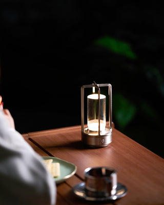 Lorin Rechargeable Table Lamp-Neutral Decor