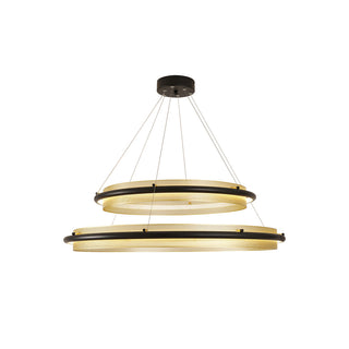 Himinuvyo Moderne Minimaliste LED Acrylique Métal Lustre