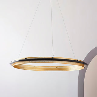 Himinuvyo Moderne Minimaliste LED Acrylique Métal Lustre