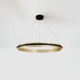 Himinuvyo Moderne Minimaliste LED Acrylique Métal Lustre