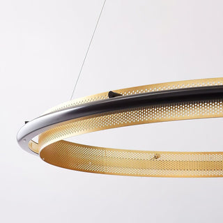 Himinuvyo Moderne Minimaliste LED Acrylique Métal Lustre