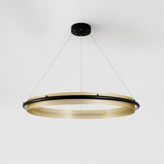 Himinuvyo Moderne Minimaliste LED Acrylique Métal Lustre