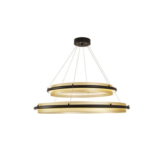 Himinuvyo Moderne Minimaliste LED Acrylique Métal Lustre