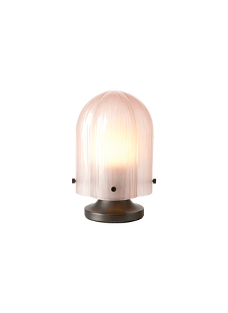 Aura Fluted Table Lamp-Neutral Decor
