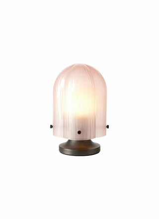 Aura Fluted Table Lamp-Neutral Decor