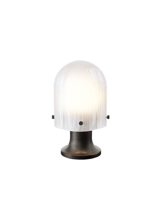 Aura Fluted Table Lamp-Neutral Decor
