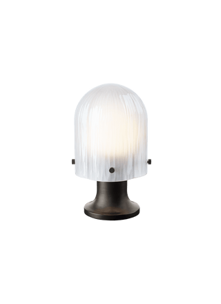 Aura Fluted Table Lamp-Neutral Decor