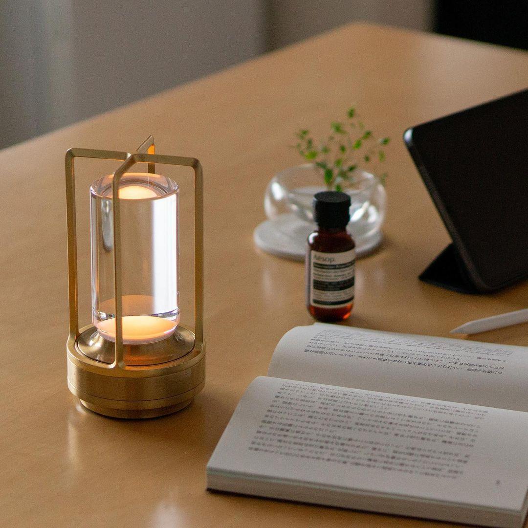 Calisina Lampe de Table (Batterie Intégrée)