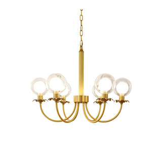 Crown Lustre en Verre Classique