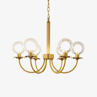 Crown Lustre en Verre Classique