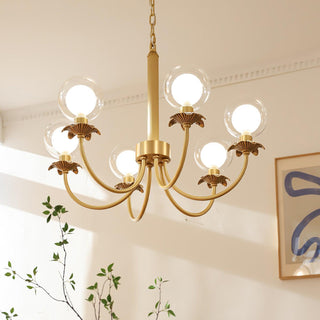 Crown Lustre en Verre Classique