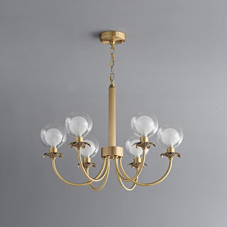 Crown Lustre en Verre Classique