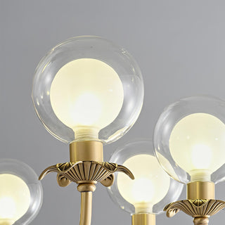 Crown Lustre en Verre Classique