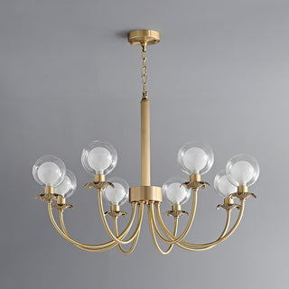 Crown Lustre en Verre Classique