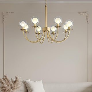 Crown Lustre en Verre Classique