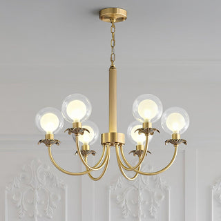 Crown Lustre en Verre Classique