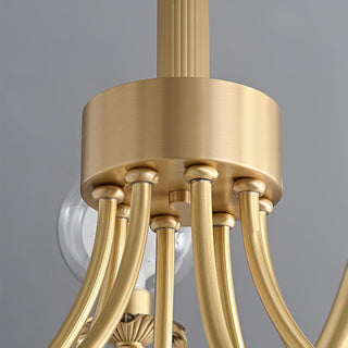 Crown Lustre en Verre Classique