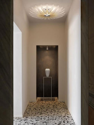 Aurelia Glass Petal Ceiling Light-Neutral Decor