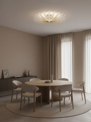 Aurelia Glass Petal Ceiling Light-Neutral Decor