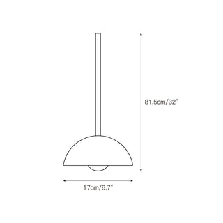 Aurelia Moderne Minimaliste Élégance Laiton Métal Verre Suspension