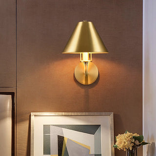 Aurelia Brass Wall Sconce-Neutral Decor