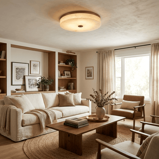 Aurelia Alabaster Ceiling Light-Neutral Decor