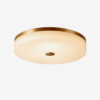 Aurelia Alabaster Ceiling Light-Neutral Decor